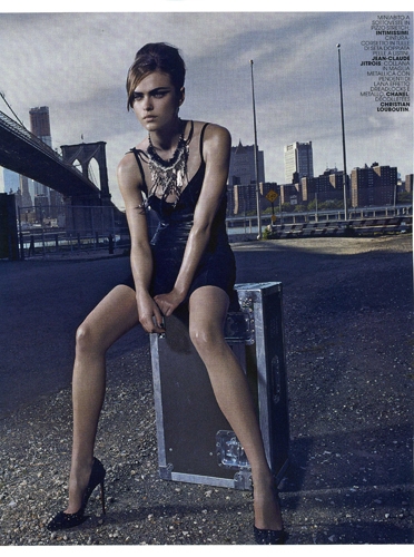 Sophie Vlaming  Marie Claire Italy September 2010 photographer Jacques Olivar 